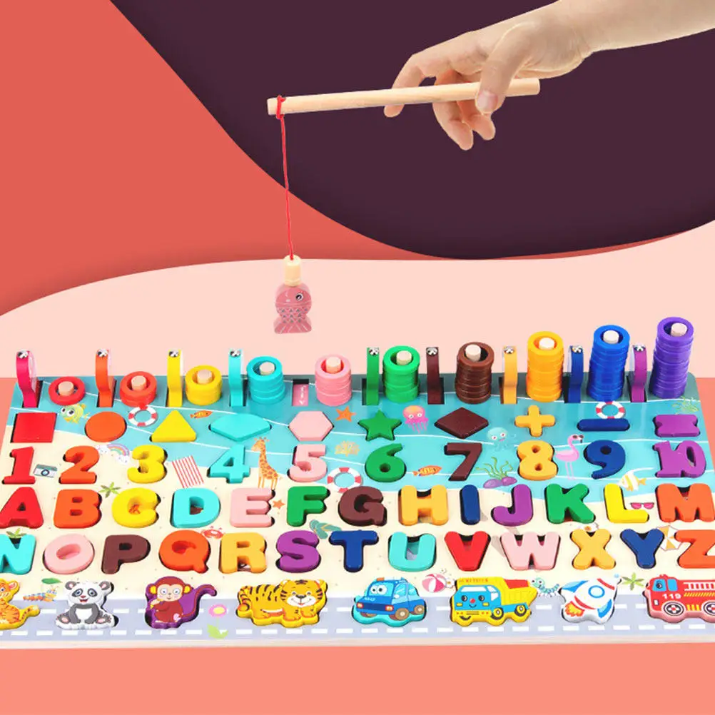 1Set Wooden Shape Matching Educational Number Cognitive Board Colorful Puzzle Learning Fun for Kids Parent Child Interaction
1Set Wooden Shape Matching Educational Number Cognitive Board Colorful Puzzle Learning Fun for Kids Parent Child Interaction