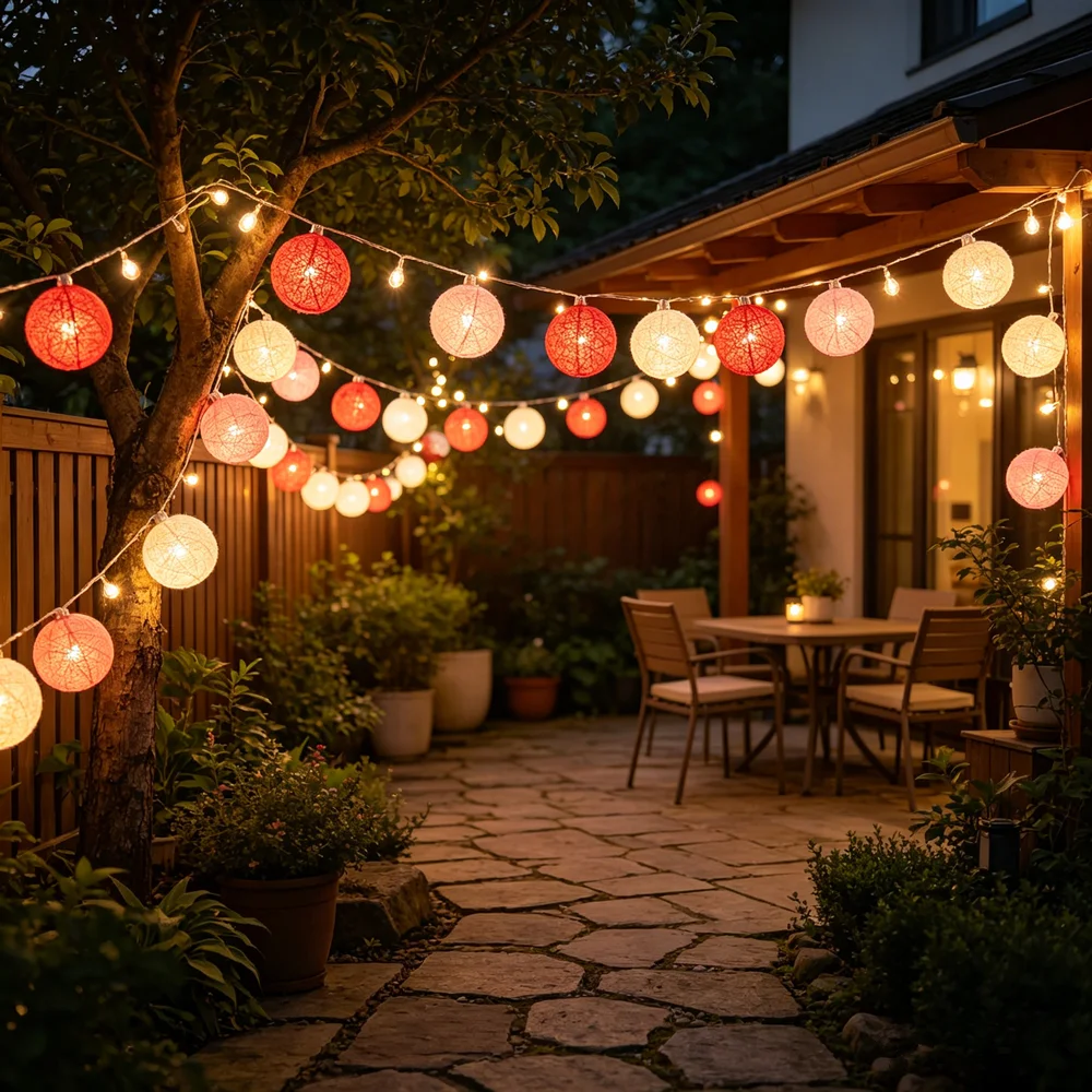 Christmas Cotton Balls String Light 10/20LED Wedding Party Garland Fairy Street Lights for Home Outdoor Garden Patio Decorations
Christmas Cotton Balls String Light 10/20LED Wedding Party Garland Fairy Street Lights for Home Outdoor Garden Patio Decorations