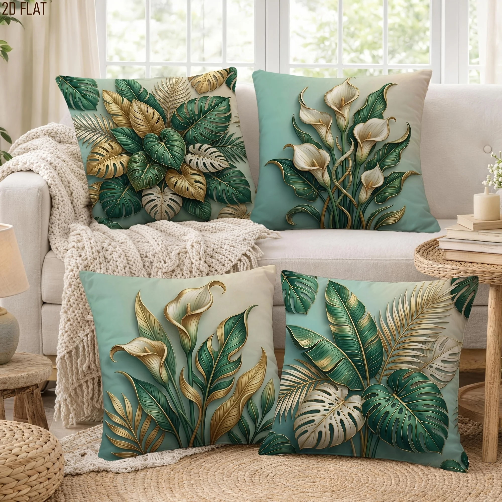 1pc Tropical Leaf Throw Pillow Cover 2D Double-Side Print Polyester Cushion Case for Home Sofa Car Bedroom Decor
1pc Tropical Leaf Throw Pillow Cover 2D Double-Side Print Polyester Cushion Case for Home Sofa Car Bedroom Decor