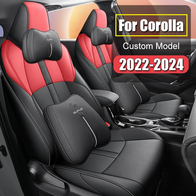 Специальные автомобильные чехлы на сиденья для Toyota Corolla 2019-2024, полное покрытие, подушка сиденья, защитный кожаный чехол, автомобильные аксессуары
Специальные автомобильные чехлы на сиденья для Toyota Corolla 2019-2024, полное покрытие, подушка сиденья, защитный кожаный чехол, автомобильные аксессуары