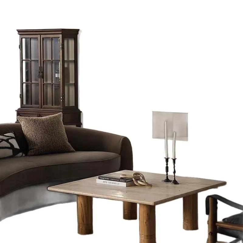 Wabi Sansi Wind Medieval Travertine Coffee Table Wabi Sansi Wind Home Natural Marble Premium Retro Designer Furniture
Wabi Sansi Wind Medieval Travertine Coffee Table Wabi Sansi Wind Home Natural Marble Premium Retro Designer Furniture