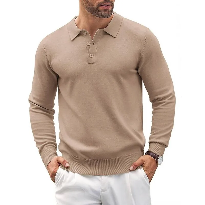 Men's Collar Knit Sweater Turn-down Collar Knitted Sweater Spring 2026 Non-deformable Other Sleeve Length Other Neckline
Men's Collar Knit Sweater Turn-down Collar Knitted Sweater Spring 2026 Non-deformable Other Sleeve Length Other Neckline