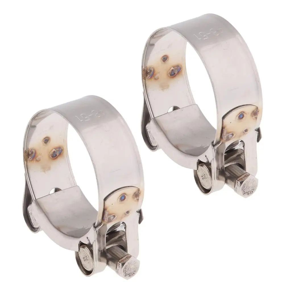 Motorcycle Exhaust Muffler Clamp Stainless Steel Fast Mount Hose Connector Kit Heavy Duty Parts for Motorcycle Exhaust Support
Motorcycle Exhaust Muffler Clamp Stainless Steel Fast Mount Hose Connector Kit Heavy Duty Parts for Motorcycle Exhaust Support