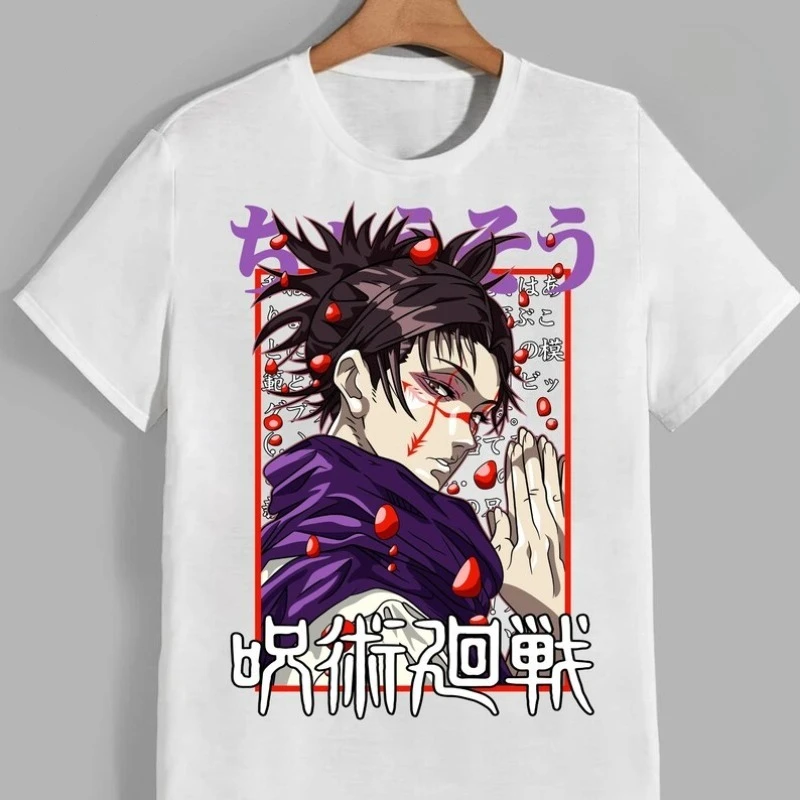 Годжо Сатору  Футболка с аниме Jujutsu Kaisen, унисекс, мужская и женская футболка, уличная одежда, повседневная одежда, летняя повседневная модная футболка в стиле Харадзюку в стиле хип-хоп 
Годжо Сатору  Футболка с аниме Jujutsu Kaisen, унисекс, мужская и женская футболка, уличная одежда, повседневная одежда, летняя повседневная модная футболка в стиле Харадзюку в стиле хип-хоп