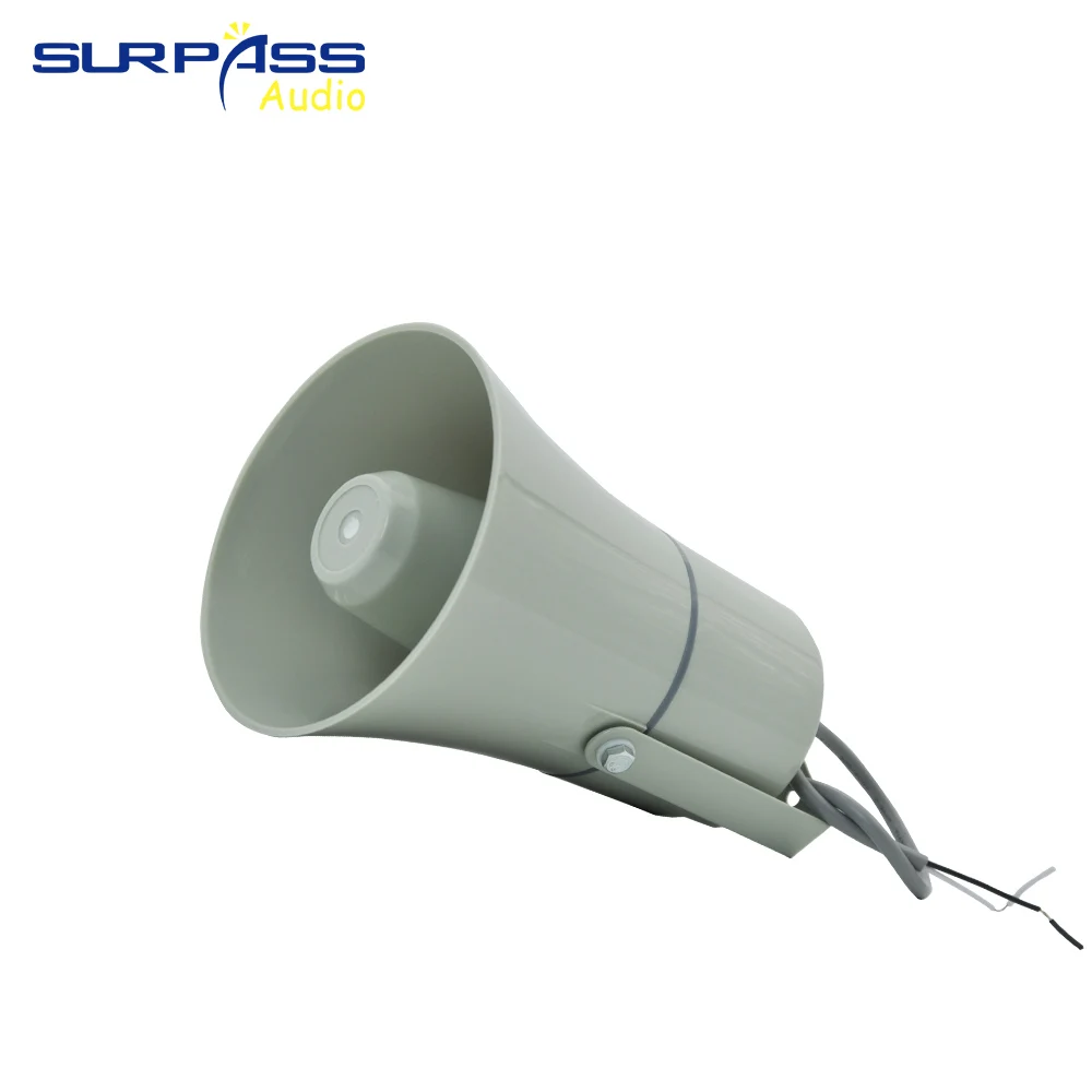 Waterproof Public Address System Horn 8ohm 10W Wall Mount Loud Sound Voice Megaphone IP66 Loudspeaker for School Workshop School
Waterproof Public Address System Horn 8ohm 10W Wall Mount Loud Sound Voice Megaphone IP66 Loudspeaker for School Workshop School