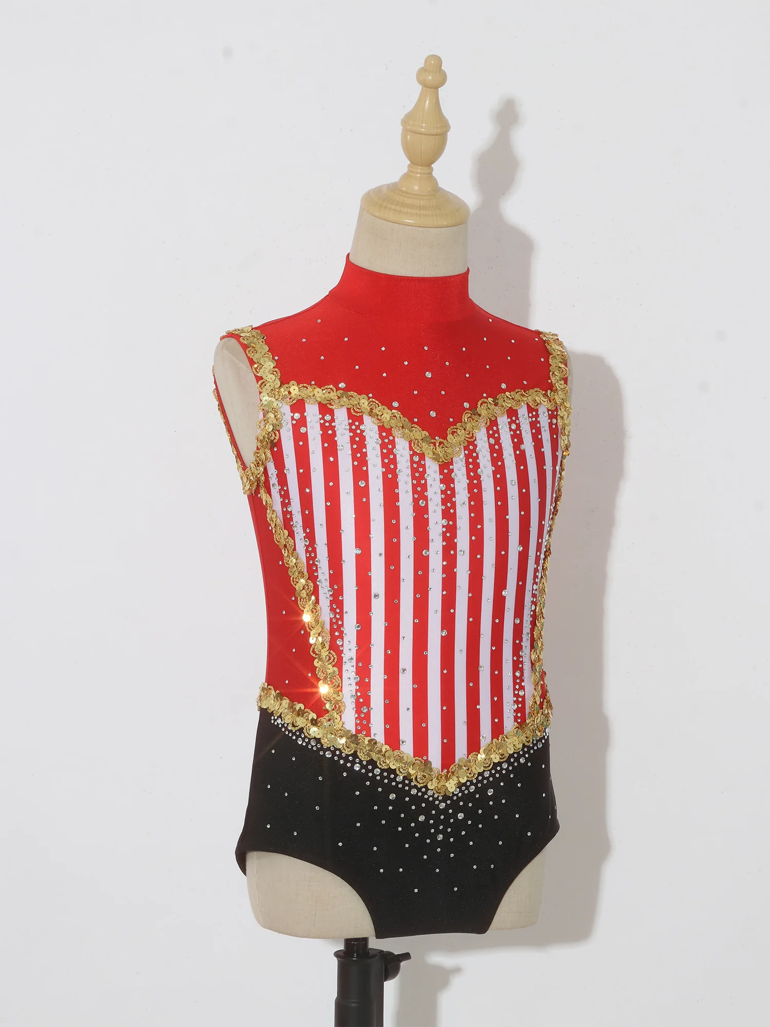 Girls Circus Ringmaster Magician Jumpsuit Halloween Costume Children Striped Ballet Dance Leotard Sequins Trapeze Bodysuit
Girls Circus Ringmaster Magician Jumpsuit Halloween Costume Children Striped Ballet Dance Leotard Sequins Trapeze Bodysuit