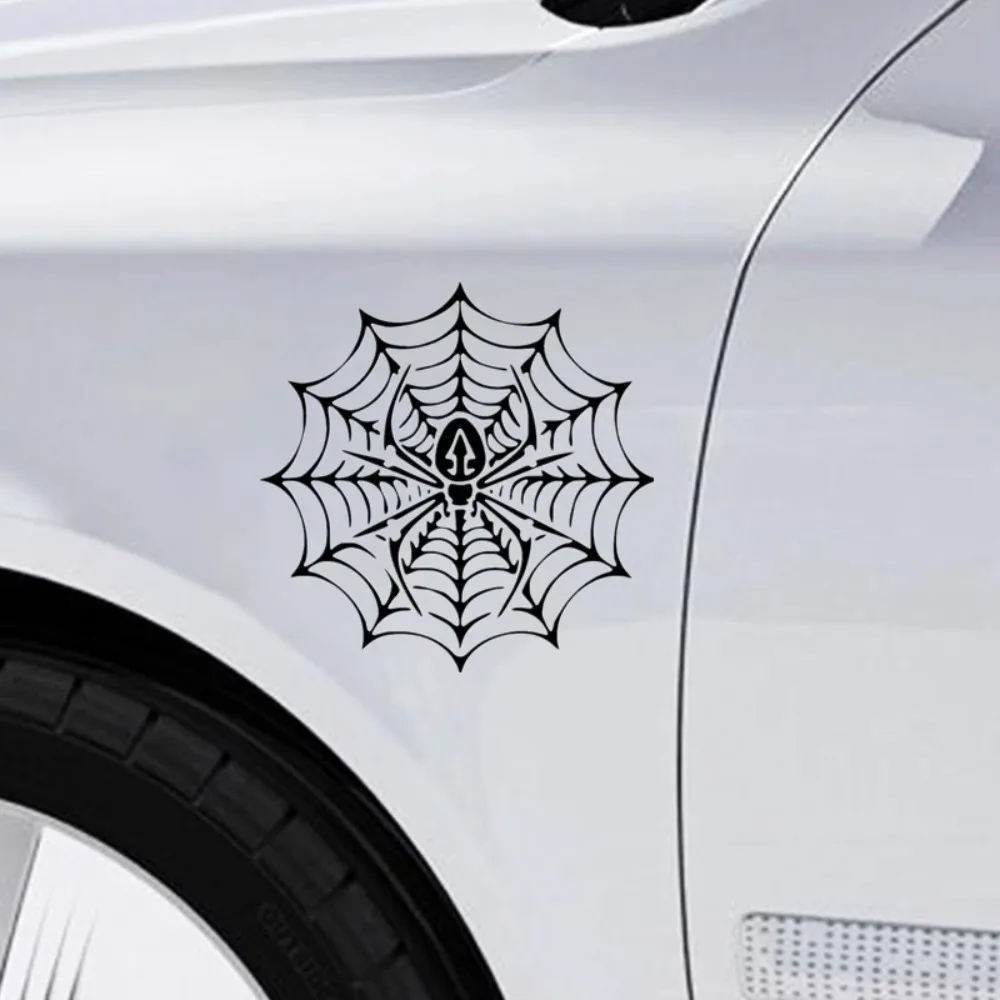 2D Flat Black Transparent Die-Cut Spider Web Vinyl Sticker, Waterproof Decal for Car Exterior & Window
2D Flat Black Transparent Die-Cut Spider Web Vinyl Sticker, Waterproof Decal for Car Exterior & Window