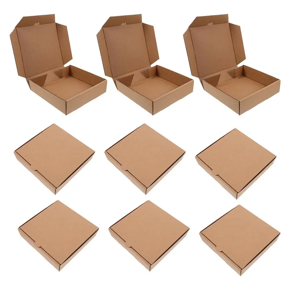20pcs Pizza Box Mini Paper Slice Storage Container Small Cookie Boxes Packing for Pizza Takeout Food Disposable Cake Snack
20pcs Pizza Box Mini Paper Slice Storage Container Small Cookie Boxes Packing for Pizza Takeout Food Disposable Cake Snack