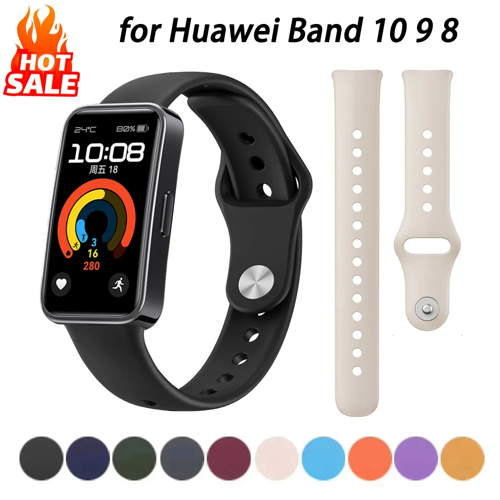 Silicone Straps For Huawei Band 10 9 8 Accessories Replacement Wristband Sport Bracelet correa Huawei Band 10 9 8 NFC Strap
Silicone Straps For Huawei Band 10 9 8 Accessories Replacement Wristband Sport Bracelet correa Huawei Band 10 9 8 NFC Strap