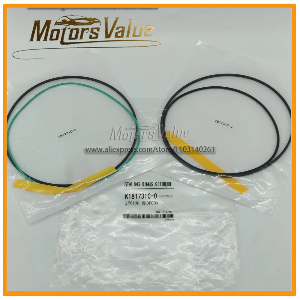 JF010E RE0F09A CVT Pulley Pressure Cylinder Oil Seal O-rings Kit, Gearbox Sealing Replacement Parts For Teana 3.5L Murano
JF010E RE0F09A CVT Pulley Pressure Cylinder Oil Seal O-rings Kit, Gearbox Sealing Replacement Parts For Teana 3.5L Murano