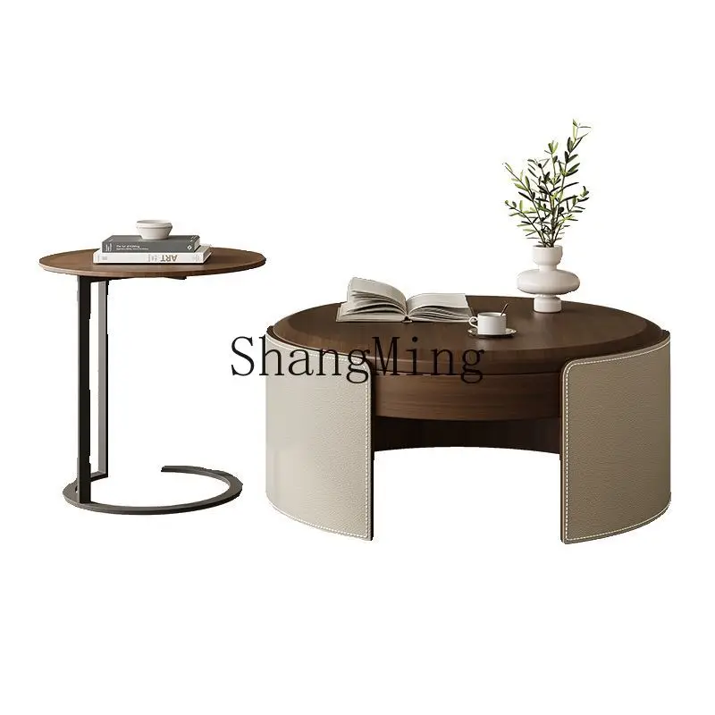 CL solid wood size round coffee table combination light luxury creative living room household small apartment simple
CL solid wood size round coffee table combination light luxury creative living room household small apartment simple