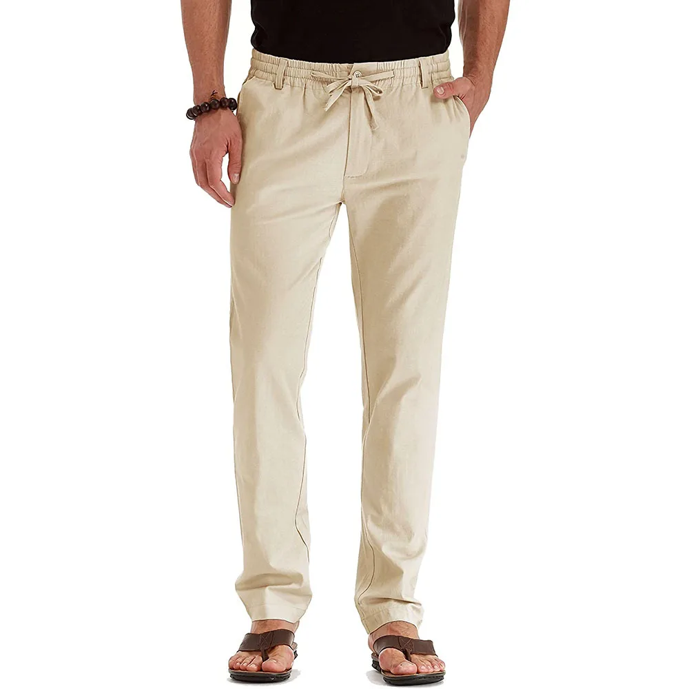 Casual Men's Pants European and American Loose Elastic Waist Cotton Versatile Solid Color Sports Pants
Casual Men's Pants European and American Loose Elastic Waist Cotton Versatile Solid Color Sports Pants