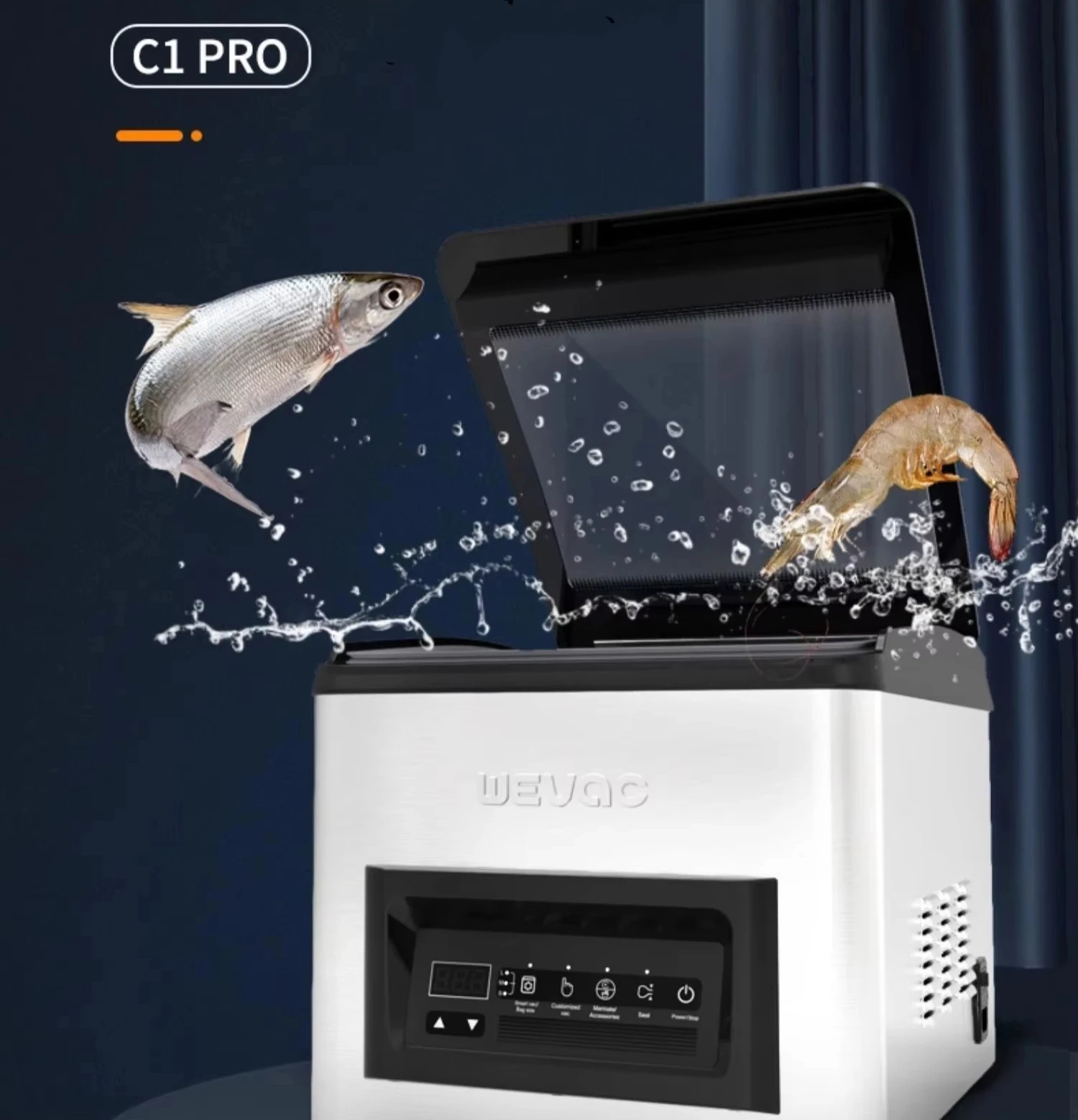 C1-PRO Коммерческая камера Вакуумная упаковочная машина Вакуумный упаковщик для вакуумной упаковки Упаковочная машина для пищевых продуктов
C1-PRO Коммерческая камера Вакуумная упаковочная машина Вакуумный упаковщик для вакуумной упаковки Упаковочная машина для пищевых продуктов