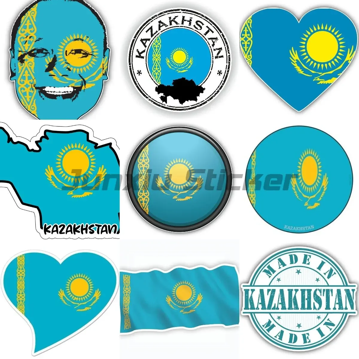Kazakhstan National Flag Laptop Stickers Motorcycle Stickers Roadbike Car Window Sticker Car Bumper Sticker Vinyl Waterproof
Kazakhstan National Flag Laptop Stickers Motorcycle Stickers Roadbike Car Window Sticker Car Bumper Sticker Vinyl Waterproof