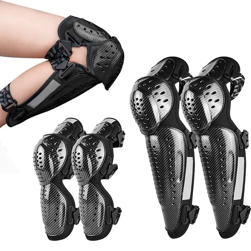 Knee Shin Guards Motorcycle Motorcycle Elbow And Knee Pads 4Pcs Knee Pads And Elbow Pads Set Adjustable Protector For Motocross
Knee Shin Guards Motorcycle Motorcycle Elbow And Knee Pads 4Pcs Knee Pads And Elbow Pads Set Adjustable Protector For Motocross
