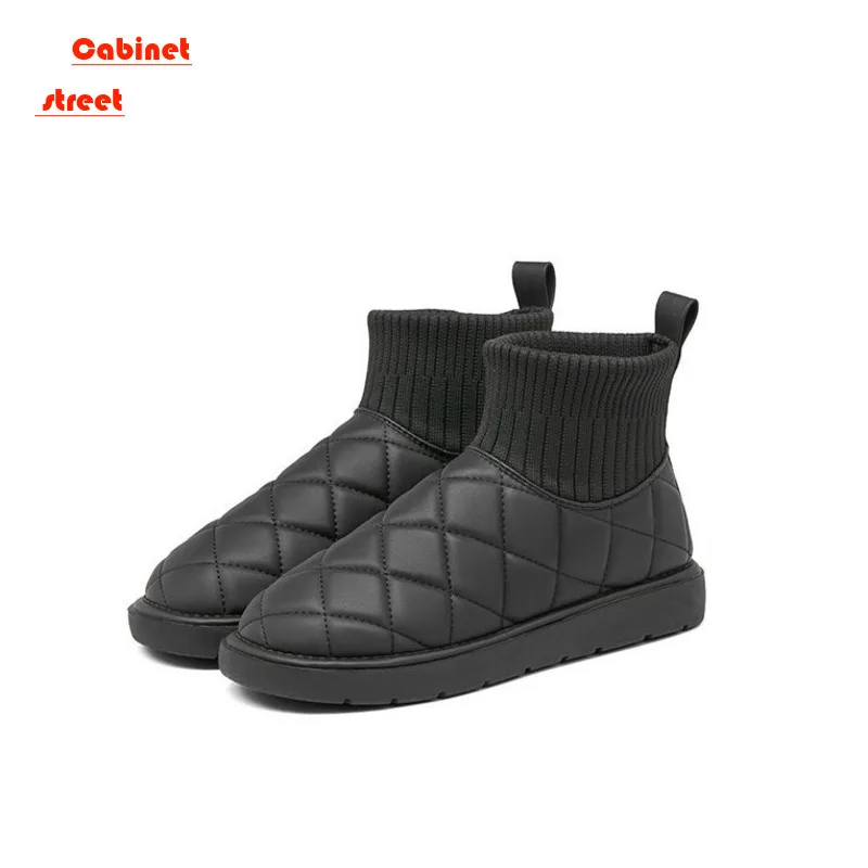 2024 Winter Thick Plush Warm Snow Boots Women Slip On Flat Heels Cotton Shoes Woman Non Slip Waterproof Ankle Boots Female Black
2024 Winter Thick Plush Warm Snow Boots Women Slip On Flat Heels Cotton Shoes Woman Non Slip Waterproof Ankle Boots Female Black