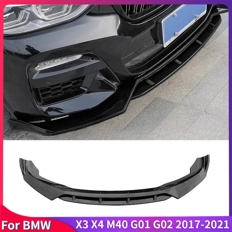 For BMW X3 X4 M40 G01 G02 2017-2021 M-sport Front bumper Lip Body Kits Exterior Trim Canard Lip Splitter Auto Accessories Tuning
For BMW X3 X4 M40 G01 G02 2017-2021 M-sport Front bumper Lip Body Kits Exterior Trim Canard Lip Splitter Auto Accessories Tuning