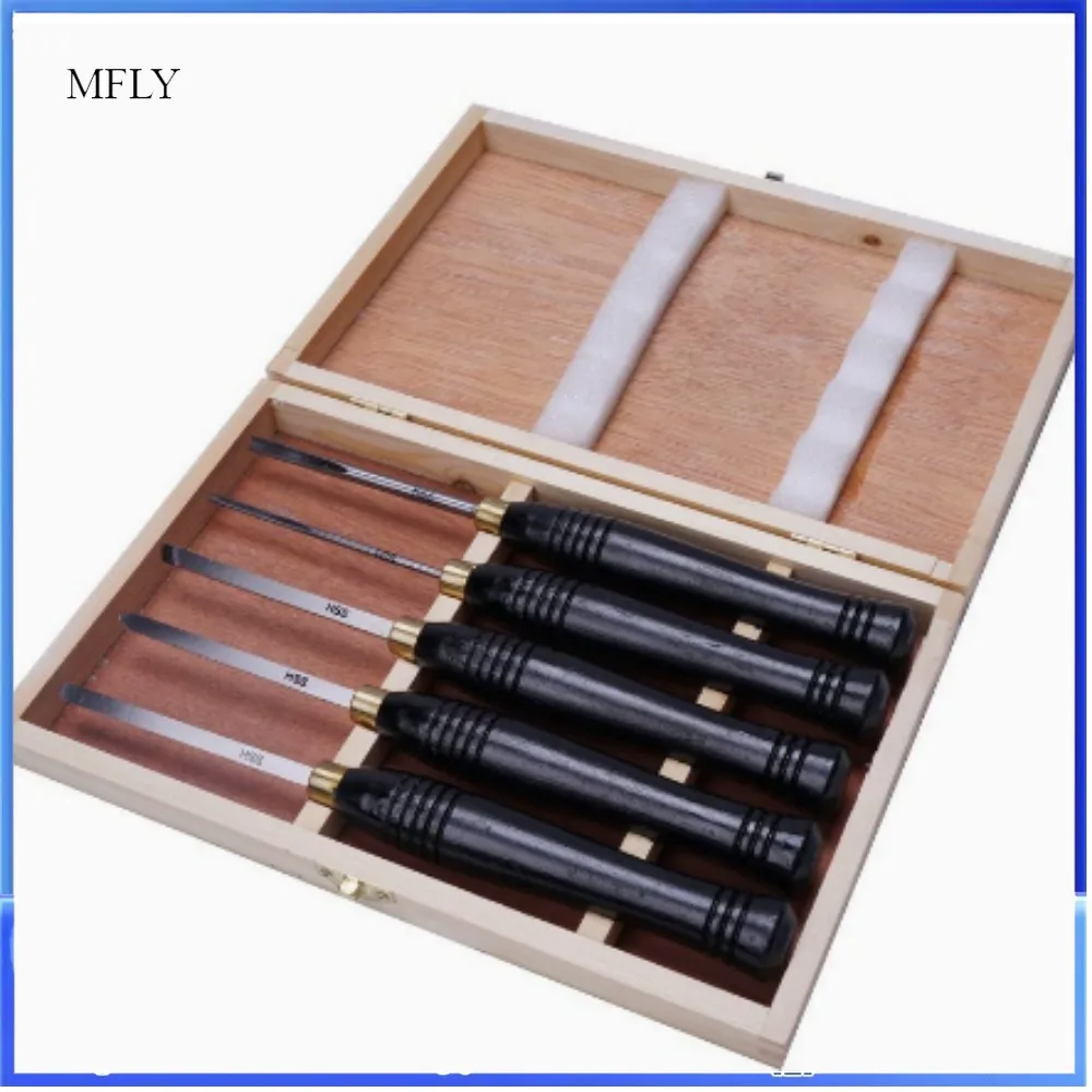 5Pcs/set MINI Woodworking tools Wood Cutting knife HSS Lathe Chisel Set
5Pcs/set MINI Woodworking tools Wood Cutting knife HSS Lathe Chisel Set