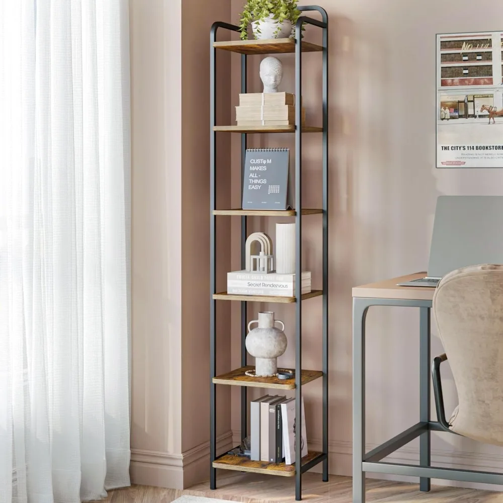 Bookcase Bookshelf, Narrow Book Shelf, Industrial Corner Shelf Storage Organizer,
Bookcase Bookshelf, Narrow Book Shelf, Industrial Corner Shelf Storage Organizer,