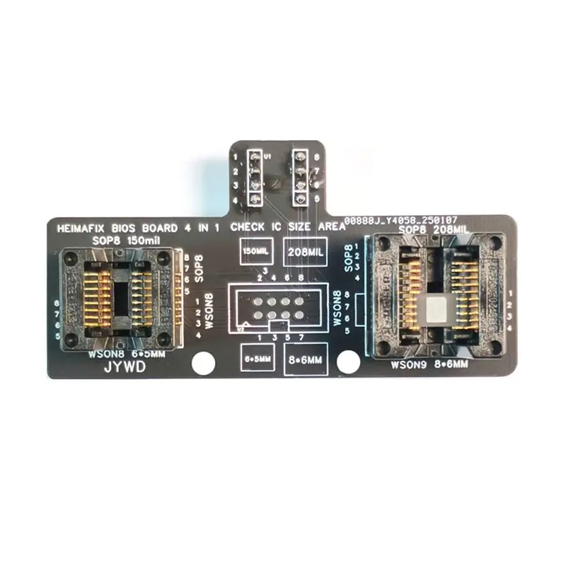 A32T-Burning Seat 6X8 5X6mm 150 208MIL Programmer 4 In 1 BIOS Burning Seat Accessories
A32T-Burning Seat 6X8 5X6mm 150 208MIL Programmer 4 In 1 BIOS Burning Seat Accessories