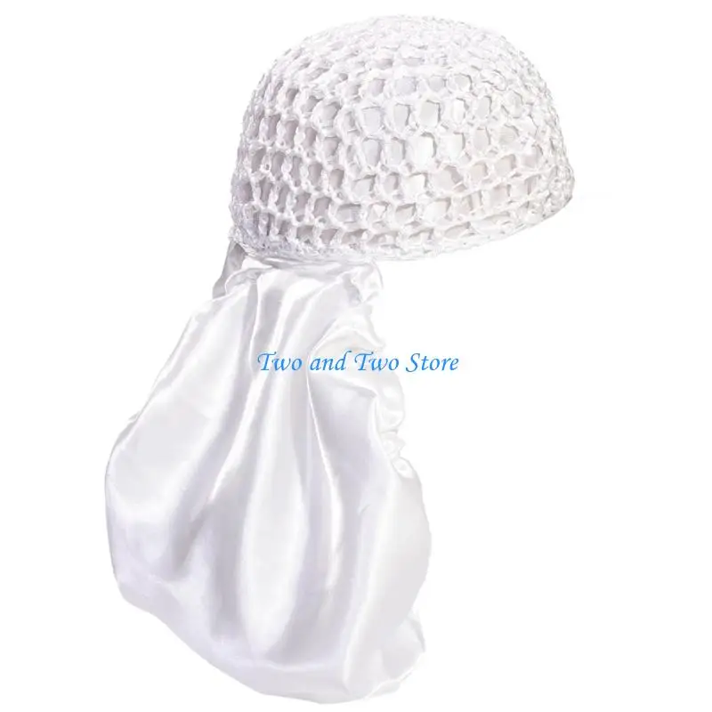 HX6F Reversible Bonnet Wrap Hat Knit Skull Hat Comfortable Hair Wrap For Women Sleep
HX6F Reversible Bonnet Wrap Hat Knit Skull Hat Comfortable Hair Wrap For Women Sleep