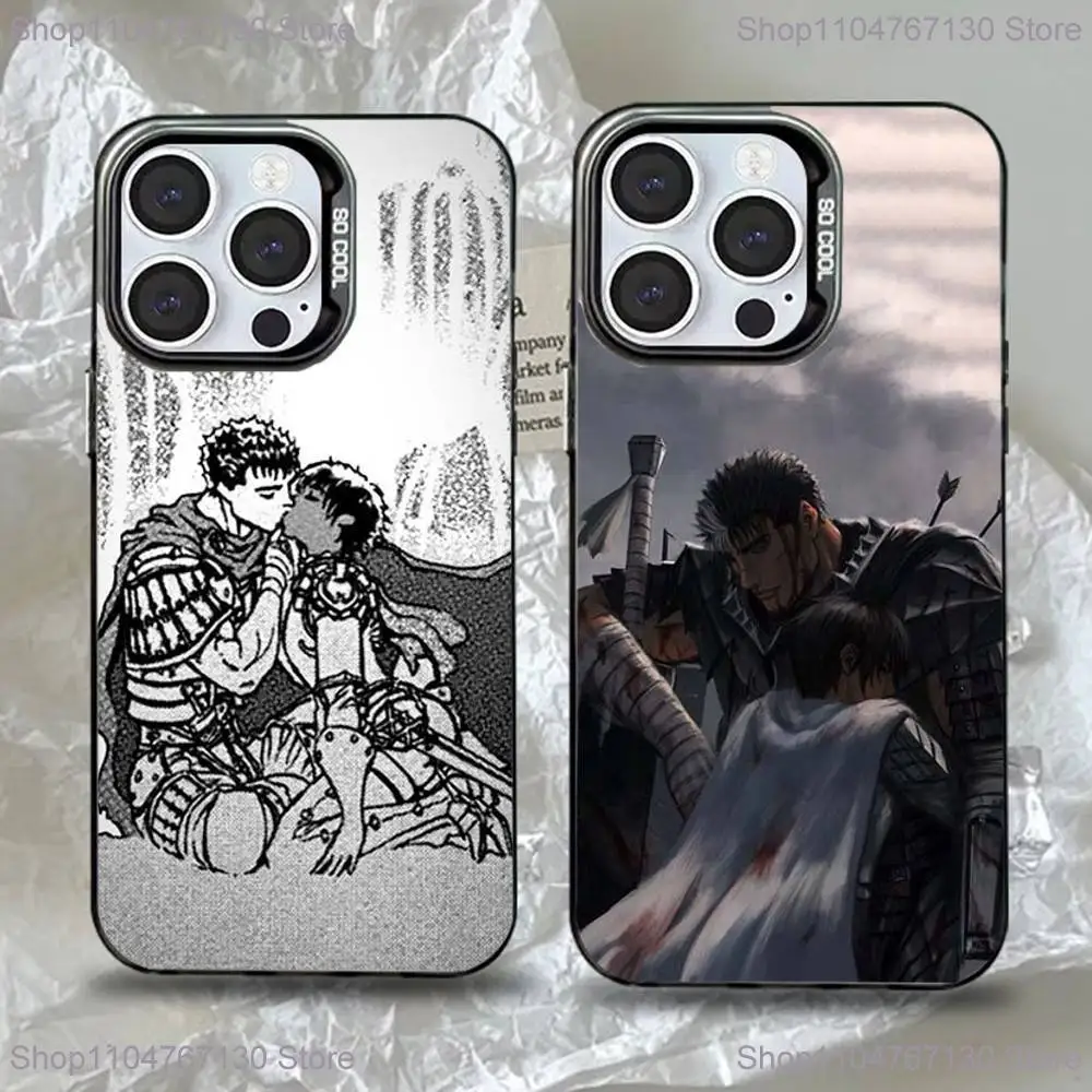 Comic B-Berserk Guts Casca Phone Case For iPhone 16,15,14,13,12,11,Pro,Max,Plus,Mini,XS,SE Anti Fall Black Matte Hard Bumper
Comic B-Berserk Guts Casca Phone Case For iPhone 16,15,14,13,12,11,Pro,Max,Plus,Mini,XS,SE Anti Fall Black Matte Hard Bumper