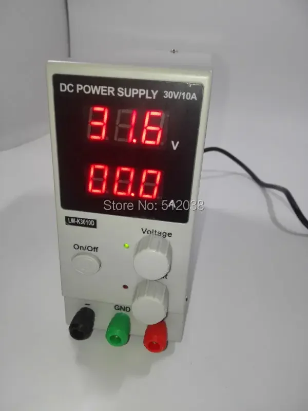 Mini Switching Regulated Adjustable DC Power Supply 0~30V 0~10A 220V /110V 
Mini Switching Regulated Adjustable DC Power Supply 0~30V 0~10A 220V /110V