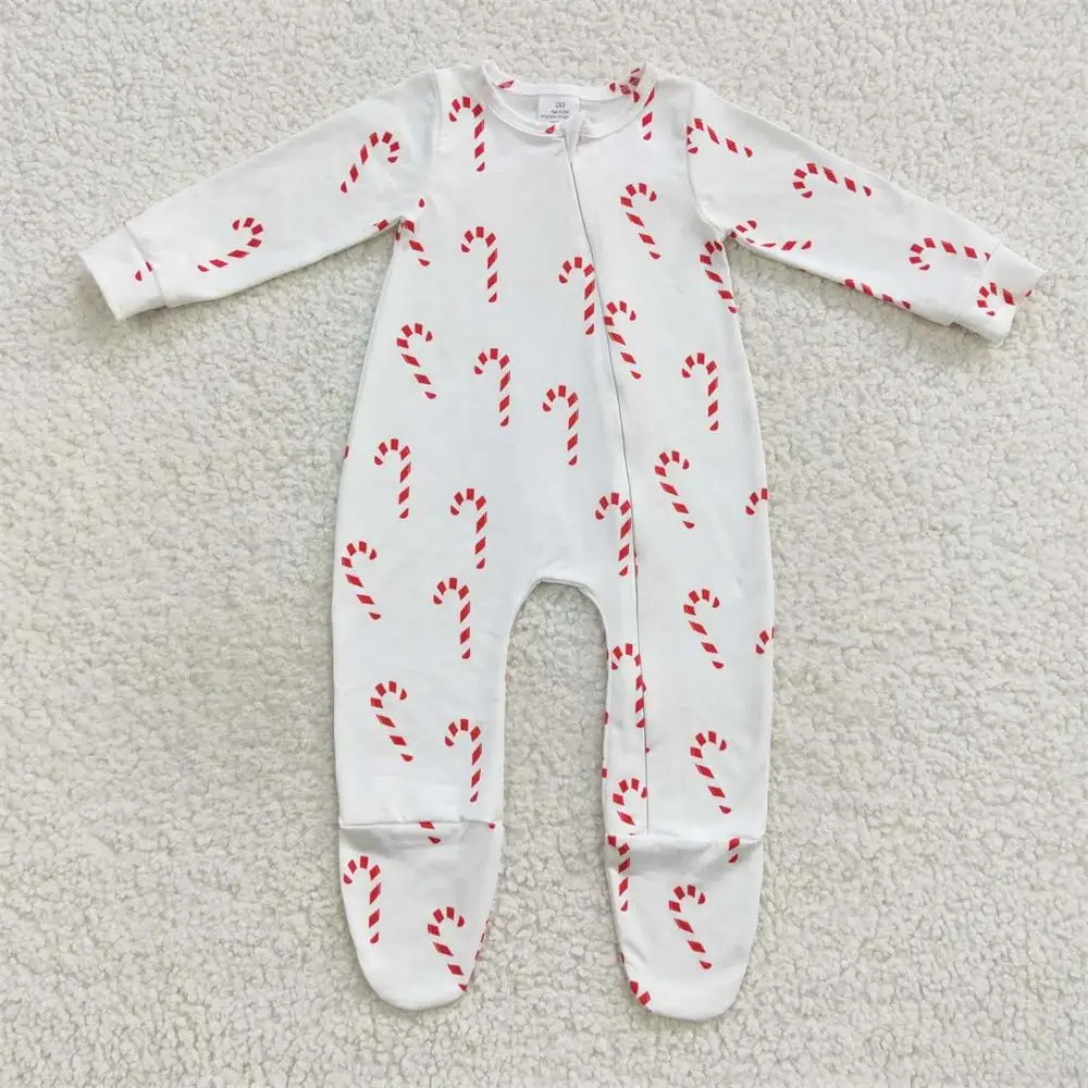 Wholesale Kids Christmas Candy Romper Toddler Zipper Long Sleeves One-piece Newborn Coverall Baby Boy Bodysuit Footie Jumpsuit
Wholesale Kids Christmas Candy Romper Toddler Zipper Long Sleeves One-piece Newborn Coverall Baby Boy Bodysuit Footie Jumpsuit
