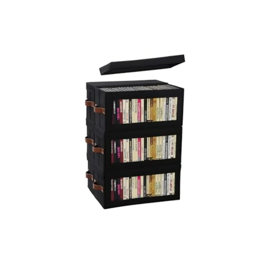 6 Packs DVD Storage Box with Visible Window Dustproof DVD Case Holder Organizer with Lid and Handles Holds Up to 156 Cases CD H
6 Packs DVD Storage Box with Visible Window Dustproof DVD Case Holder Organizer with Lid and Handles Holds Up to 156 Cases CD H