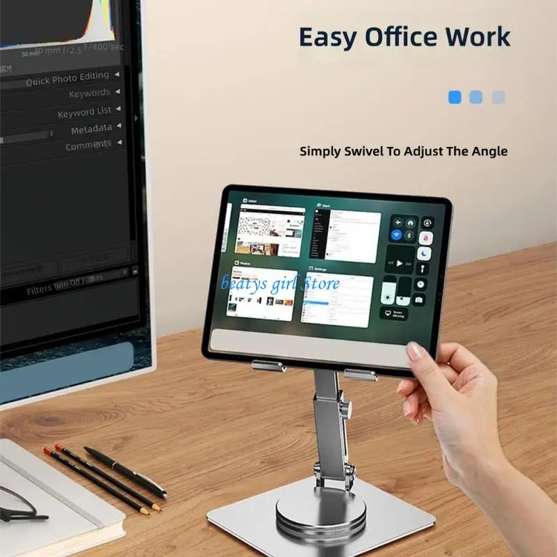 Современная настольная подставка C7AB для телефонов-планшетов с функцией вращения и наклона
Современная настольная подставка C7AB для телефонов-планшетов с функцией вращения и наклона