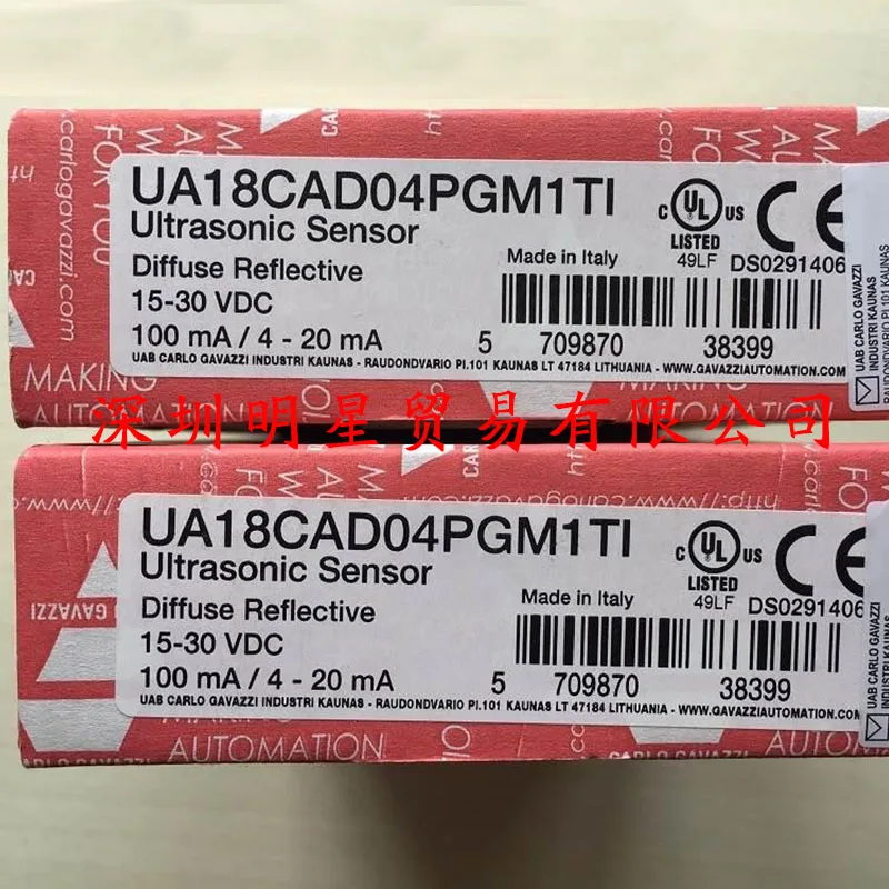 UA18CAD22PGM1TI оригинальный подлинный One штраф десять швейцарских Jiale CARLO ультразвуковой датчик
UA18CAD22PGM1TI оригинальный подлинный One штраф десять швейцарских Jiale CARLO ультразвуковой датчик