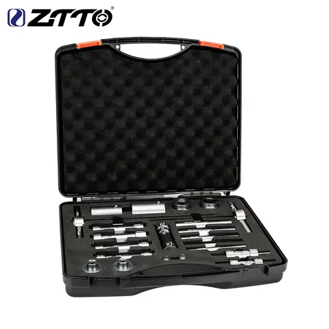 ZTTO – ensemble d'outils de retrait d'installation d'essieu de moyeu de vélo, pilote de roulement de roue de cyclisme maître BB, outil de retrait de presse de roulement, outil de réparation