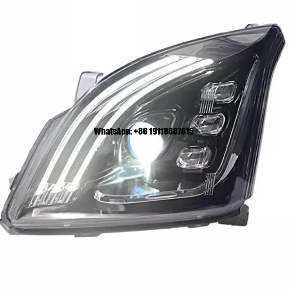 For TOYOTA Land Cruiser Prado Accessories Front Led Head Light FJ120 Headlights with Angel Eyes Headlamp of Benz Design
For TOYOTA Land Cruiser Prado Accessories Front Led Head Light FJ120 Headlights with Angel Eyes Headlamp of Benz Design