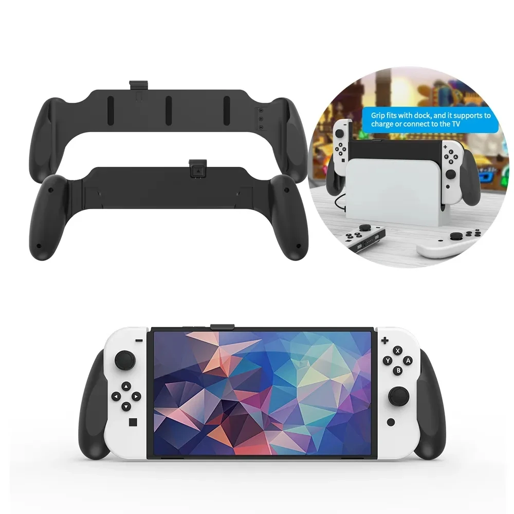 for Nintend Switch OLED Case Handle Bracket Hand Grip Protective Cover Handheld Case Game Console Stand Support Accessories
for Nintend Switch OLED Case Handle Bracket Hand Grip Protective Cover Handheld Case Game Console Stand Support Accessories