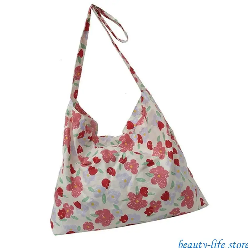 Colorful Floral Crossbody Shoulder Bag Large Capacity Shopper Bag for Women Girl 517D
Colorful Floral Crossbody Shoulder Bag Large Capacity Shopper Bag for Women Girl 517D