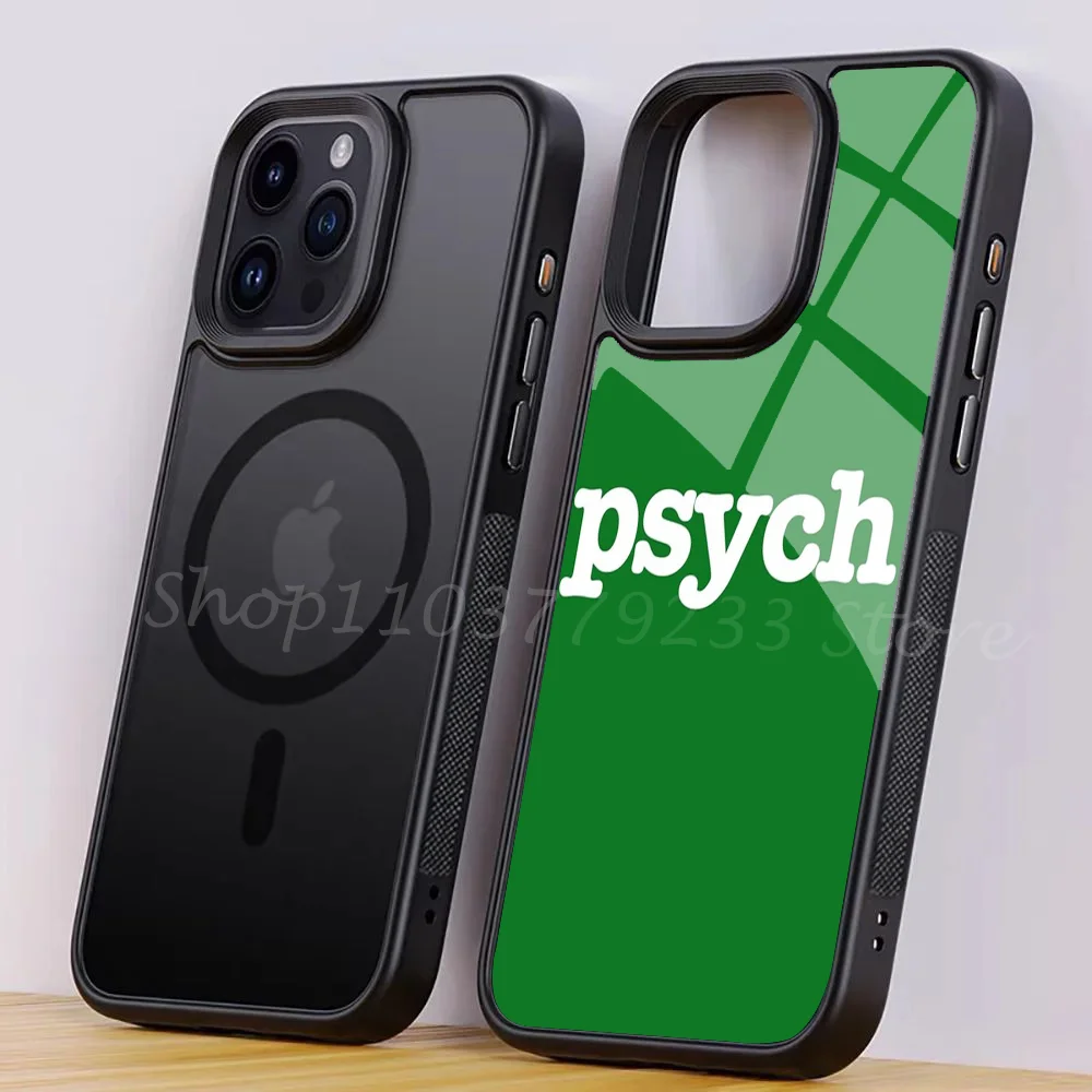 Psych Title Phone Case For IPhone 15 14 13 Pro Max 11 Mini Alex Mirror For Magsafe Wireless Charging Cover
Psych Title Phone Case For IPhone 15 14 13 Pro Max 11 Mini Alex Mirror For Magsafe Wireless Charging Cover