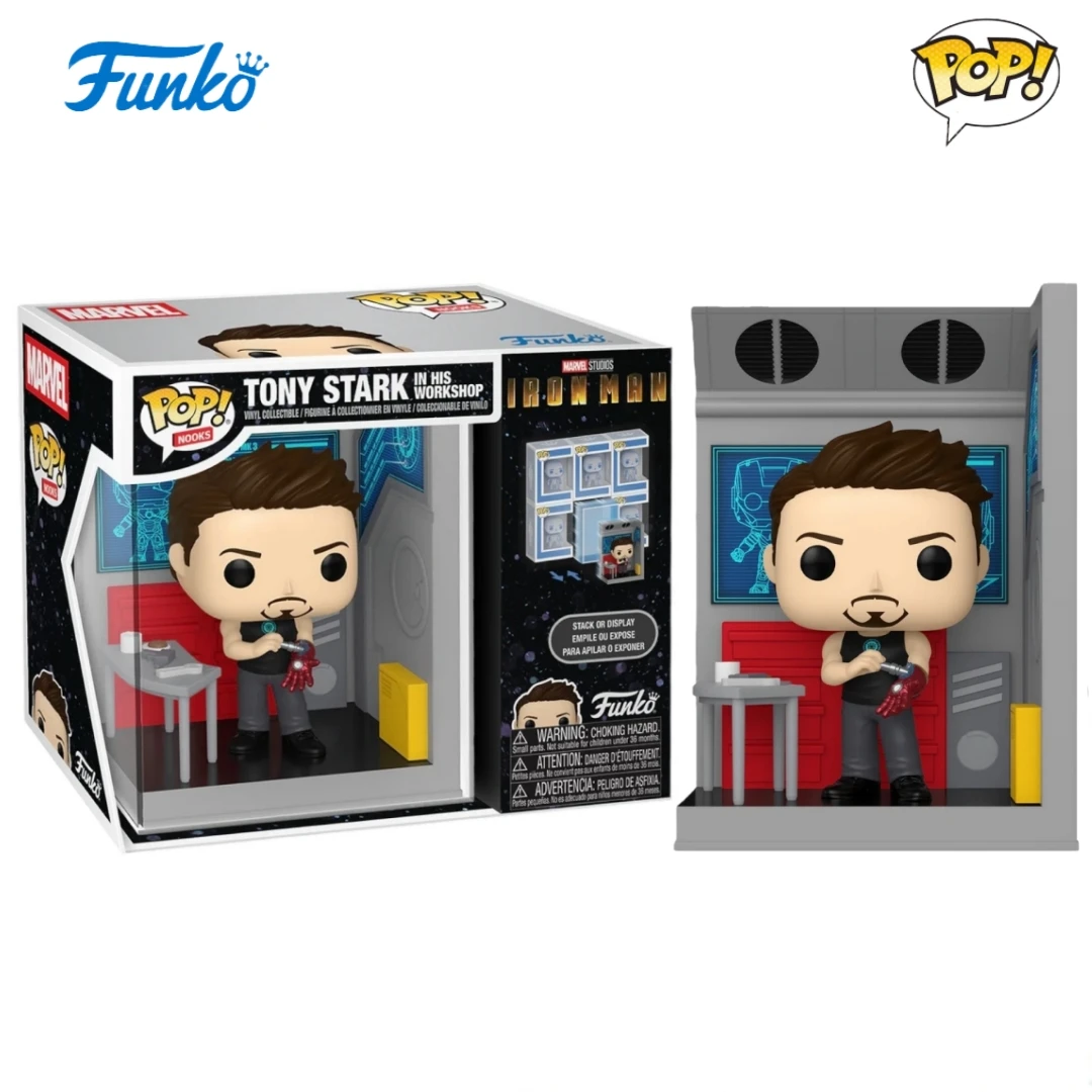 Tony Stark In Workshop Figure - Iron Man Marvel Funko Nooks Pop! Official Genuine Limited Editions Figures Marvel Fans Toy Gift
Tony Stark In Workshop Figure - Iron Man Marvel Funko Nooks Pop! Official Genuine Limited Editions Figures Marvel Fans Toy Gift