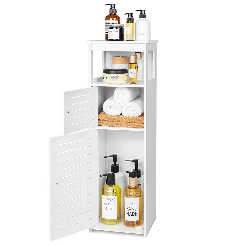 Bathroom Storage Cabinet, Bathroom Floor Cabinet Freestanding 1 Doors And Shelves For Home Kitchen, Living Room And Hallway,
Bathroom Storage Cabinet, Bathroom Floor Cabinet Freestanding 1 Doors And Shelves For Home Kitchen, Living Room And Hallway,