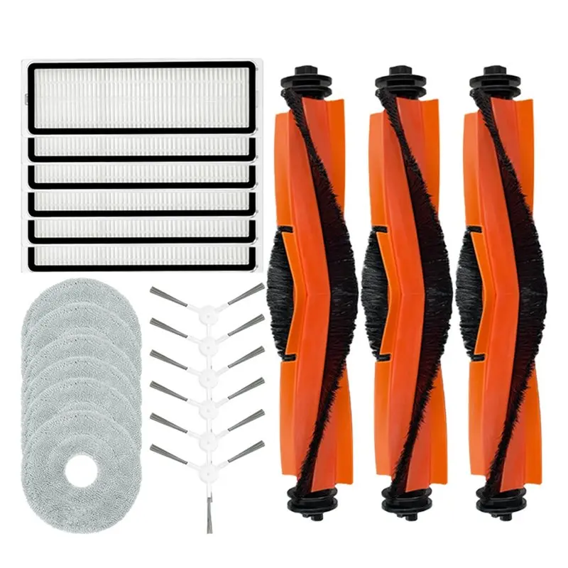 A99T Replacement Parts Fit For Dreame Bot L10 Prime / L10 Pro / L10s Pro Main Brush Edge Brush Hepa Filter Mop Cloth
A99T Replacement Parts Fit For Dreame Bot L10 Prime / L10 Pro / L10s Pro Main Brush Edge Brush Hepa Filter Mop Cloth