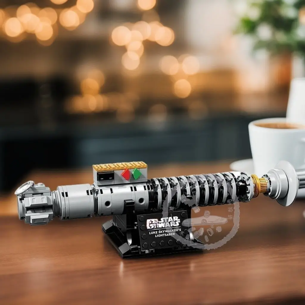 Creative DIY children's toys new products Luke Skywalker Lightsaber decoration space war building blocks model Christmas gift bu
Creative DIY children's toys new products Luke Skywalker Lightsaber decoration space war building blocks model Christmas gift bu