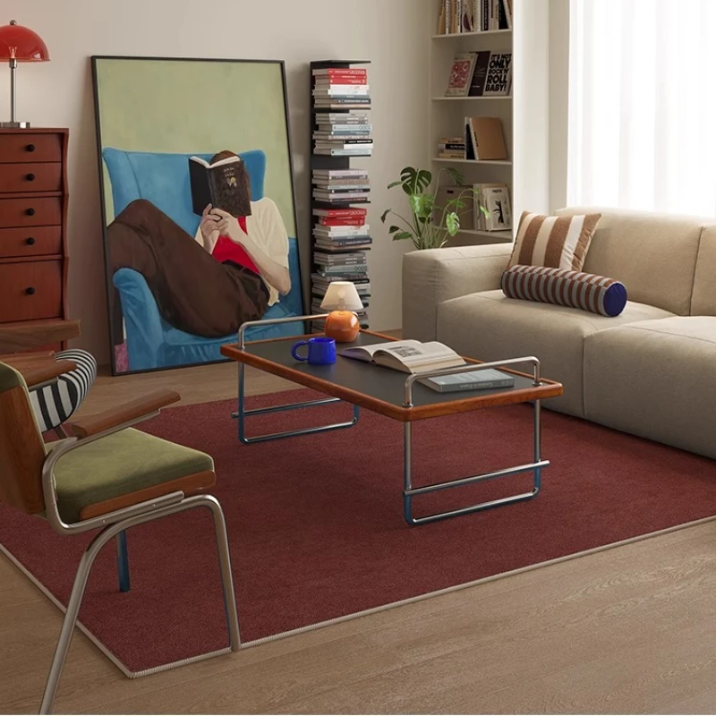 Solid Color Retro Carpets for Living Room Large Area Bedroom Decor Soft Carpet Washable Lounge Floor Mat Anti-slip Cloakroom Rug
Solid Color Retro Carpets for Living Room Large Area Bedroom Decor Soft Carpet Washable Lounge Floor Mat Anti-slip Cloakroom Rug