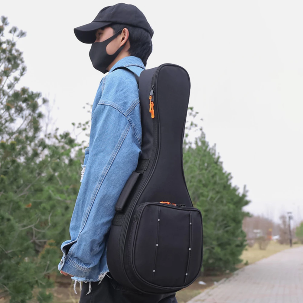 Mandolin Bag Black Portable Case for Parts Thickened Lightweight Travel Backpack Shoulder Water Resistant Instrument Storage
Mandolin Bag Black Portable Case for Parts Thickened Lightweight Travel Backpack Shoulder Water Resistant Instrument Storage