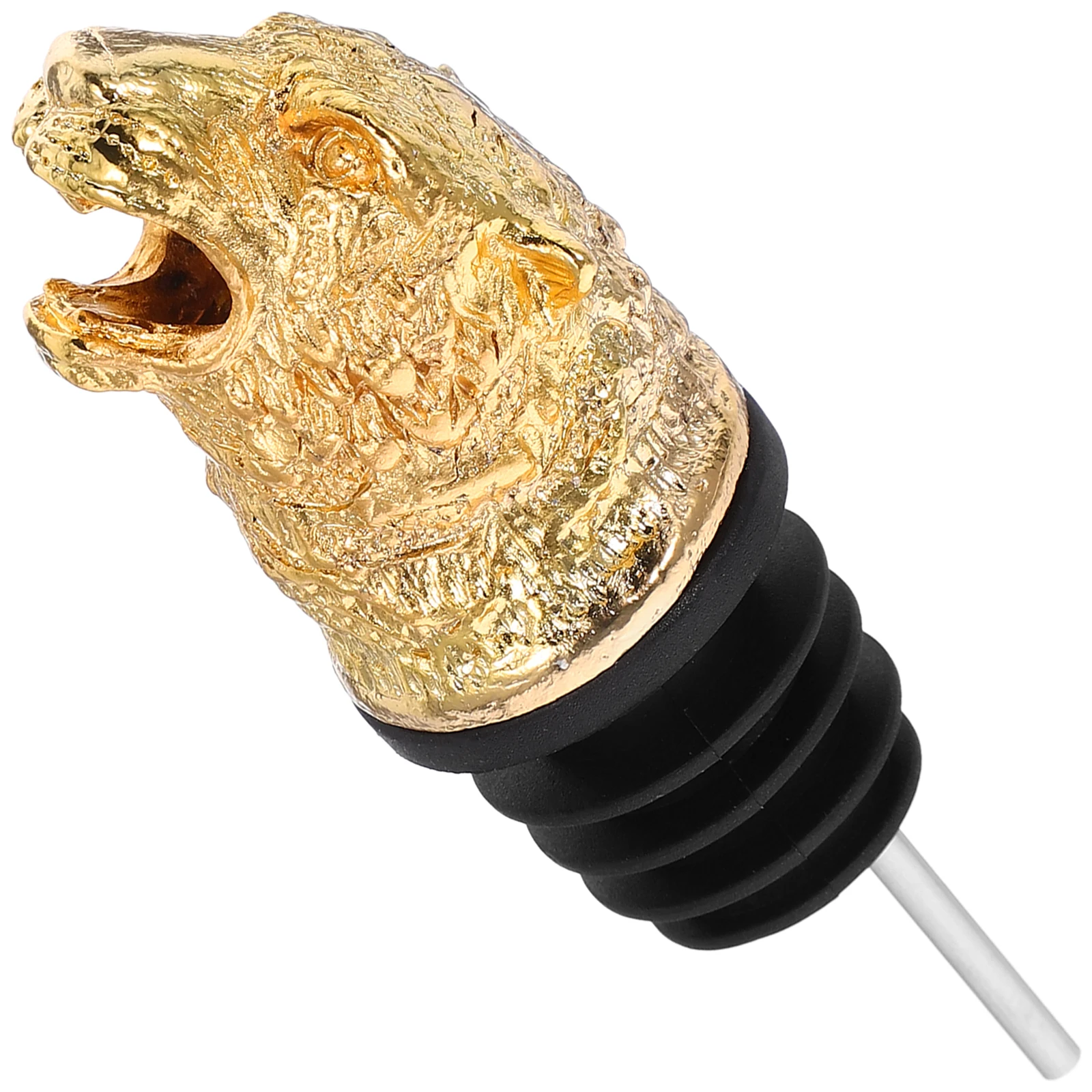 Tiger Head Pourer Silver Animal Bottle Spout Plug Beverage Dispenser Shot Liquor Bar Tools Kitchen Accessories
Tiger Head Pourer Silver Animal Bottle Spout Plug Beverage Dispenser Shot Liquor Bar Tools Kitchen Accessories
