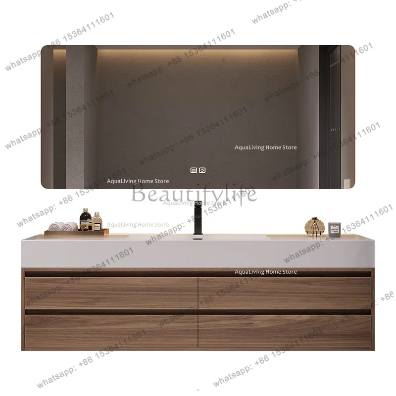 Ceramic Bathroom Cabinets Modern Simple Intelligent Mirror Bathroom Cabinets Household Washbasin Furniture
Ceramic Bathroom Cabinets Modern Simple Intelligent Mirror Bathroom Cabinets Household Washbasin Furniture