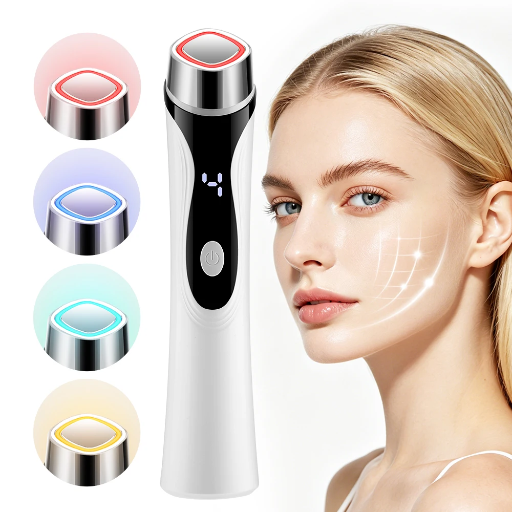 4 Colors LED Light Therapy Face Beauty Device EMS Microcurrent Facial Massager For Skin Tightening Deep Cleaning Anti Wrinkles
4 Colors LED Light Therapy Face Beauty Device EMS Microcurrent Facial Massager For Skin Tightening Deep Cleaning Anti Wrinkles