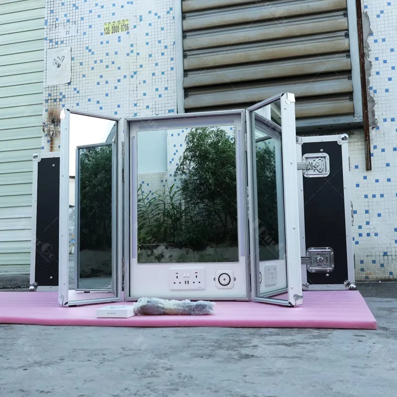 Чехол для мобильного костюма и зеркала для макияжа с подсветкой и питанием для ТВ-пленки
Чехол для мобильного костюма и зеркала для макияжа с подсветкой и питанием для ТВ-пленки