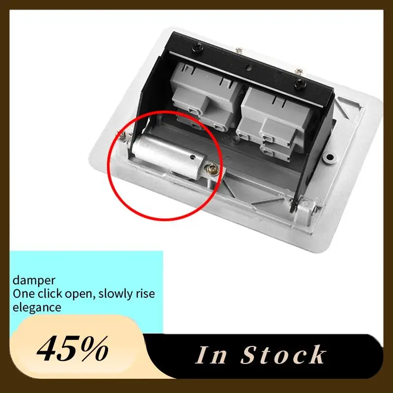 1 Set 2 Outlets -Up Floor Electrical Outlet Embedded Invisible Socket For Office US Plug
1 Set 2 Outlets -Up Floor Electrical Outlet Embedded Invisible Socket For Office US Plug
