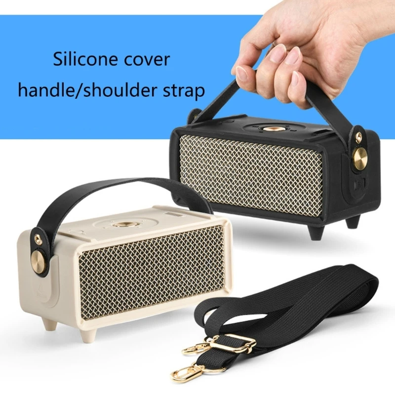 Flexible Carrying Case Speaker AntiDrop Protective Pouches Sleeve for EmbertonII Speaker Protector Cover F19E
Flexible Carrying Case Speaker AntiDrop Protective Pouches Sleeve for EmbertonII Speaker Protector Cover F19E