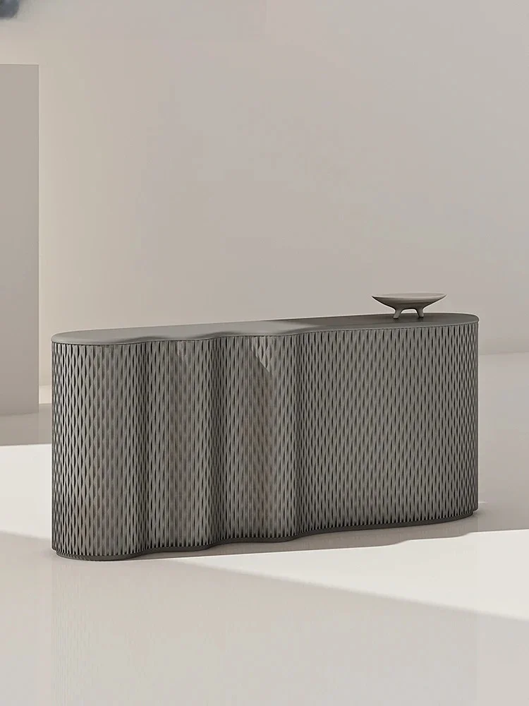 A light luxury high-end side cabinet locker modern simple entrance
A light luxury high-end side cabinet locker modern simple entrance
