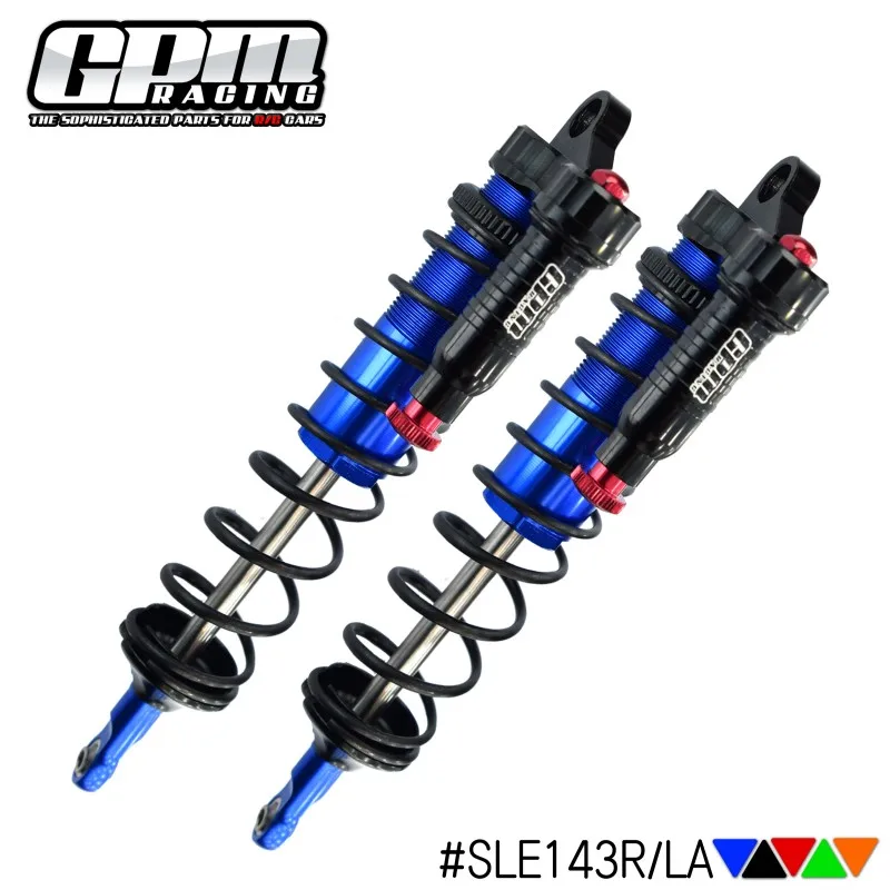 GPM Alloy Rear (Built-In Piston Spring) Adjustable Spring Dampers For 1/8 Sledge MONSTER TRUCK-95076-4 TRAXXAS
GPM Alloy Rear (Built-In Piston Spring) Adjustable Spring Dampers For 1/8 Sledge MONSTER TRUCK-95076-4 TRAXXAS